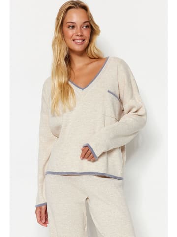 trendyol 2-częściowy zestaw w kolorze beżowym