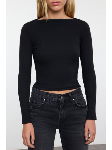trendyol Longsleeve in Schwarz