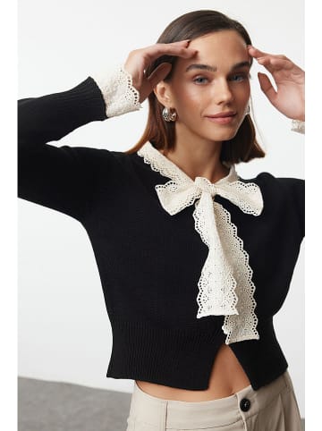 trendyol Cardigan in Schwarz