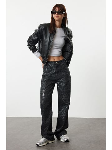 trendyol Hose in Schwarz