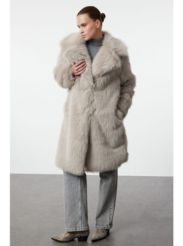 trendyol Übergangsmantel in Creme