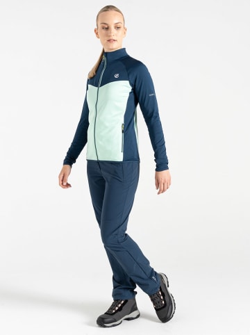 Dare 2b Fleece vest "Ascending Core" donkerblauw/groen