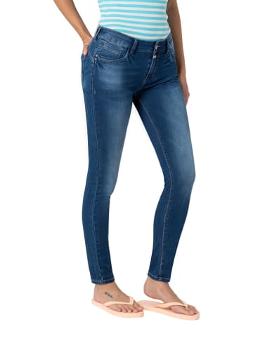 Timezone Dżinsy "Sanya" - Skinny fit - w kolorze niebieskim