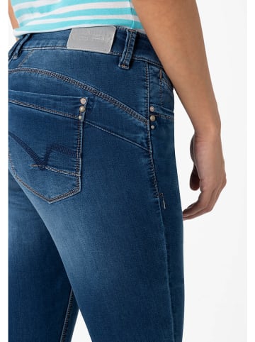 Timezone Spijkerbroek "Sanya" - skinny fit - blauw