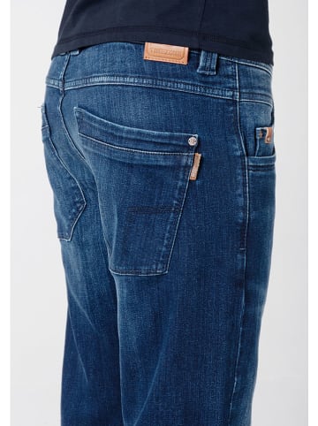 Timezone Dżinsy "Eliaz" - Slim fit - w kolorze granatowym