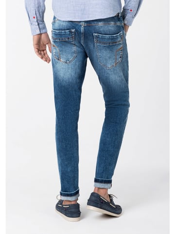 Timezone Spijkerbroek "ScottTZ" - slim fit - blauw
