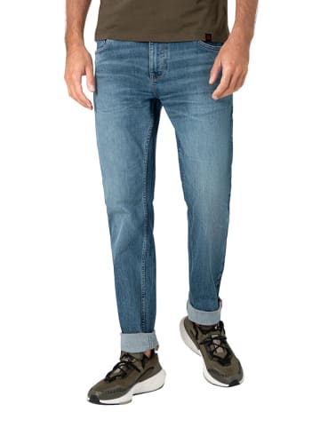 Timezone Spijkerbroek "EduardoTZ" - slim fit - blauw