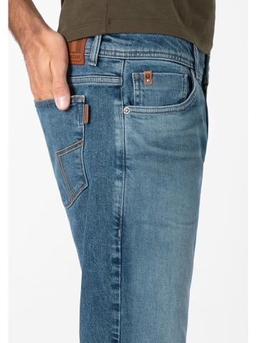Timezone Dżinsy "EduardoTZ" - Slim fit - w kolorze niebieskim