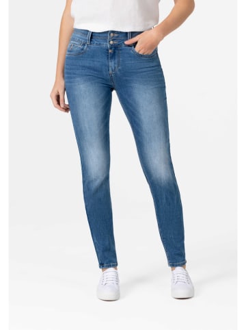 Timezone Spijkerbroek "Enya" - slim fit - blauw
