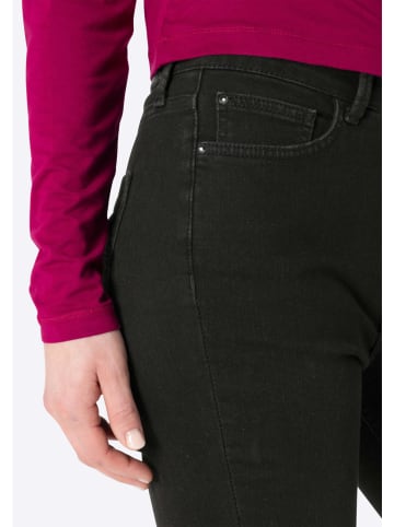 Timezone Spijkerbroek "Aleena" - slim fit - zwart