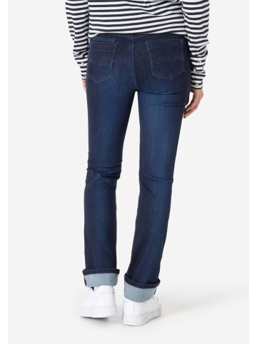 Timezone Spijkerbroek "Marah" - slim fit - donkerblauw
