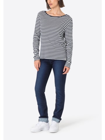 Timezone Spijkerbroek "Marah" - slim fit - donkerblauw
