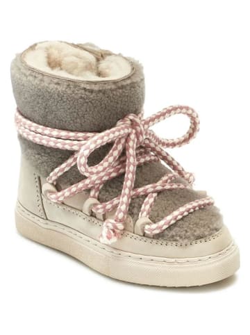 INUIKII Winterboots "Curly" in Beige