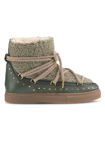 INUIKII Winterboots "Curly Rock" in Khaki