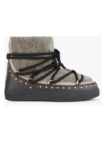 INUIKII Winterboots "Curly Rock" in Grau
