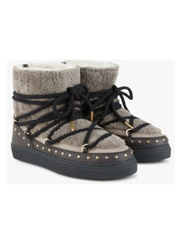 INUIKII Winterboots "Curly Rock" in Grau