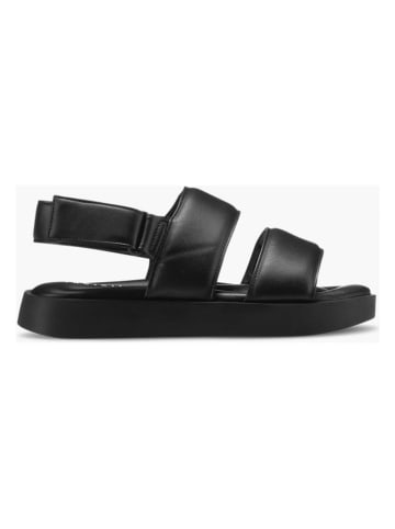 INUIKII Sandały "Padded Velcro" w kolorze czarnym