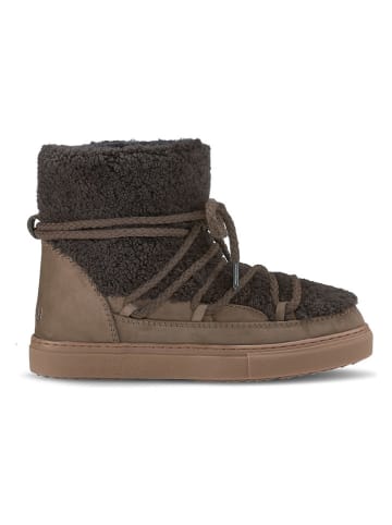 INUIKII Winterboots "Curly" in Braun