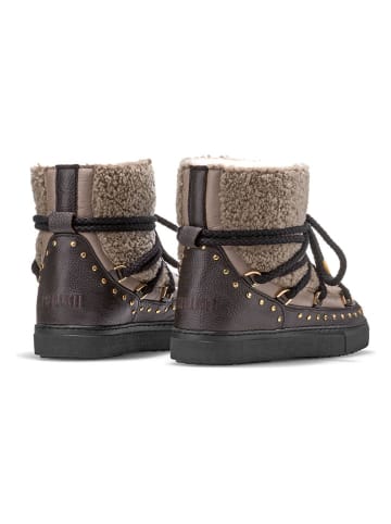 INUIKII Winterboots "Curly Rock" in Braun