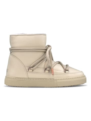INUIKII Leder-Winterboots "Full Leather" in Beige