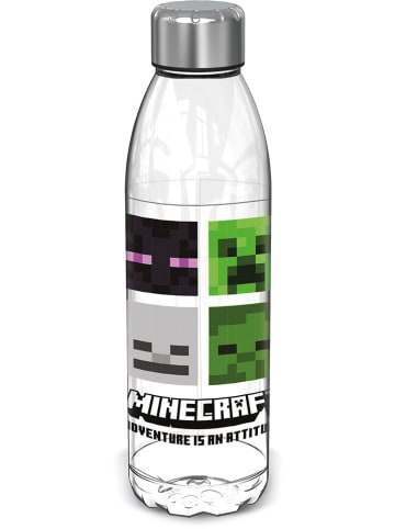 Stor Trinkflasche "Minecraft" in Transparent/ Bunt - 980 ml