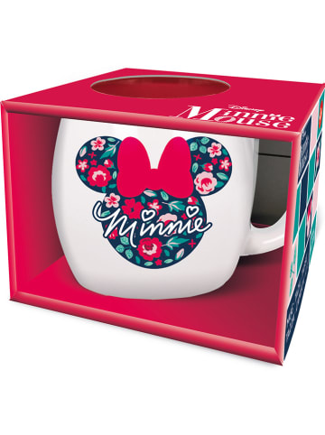Stor Tasse "Minnie Mouse" in Weiß/ Bunt - 380 ml