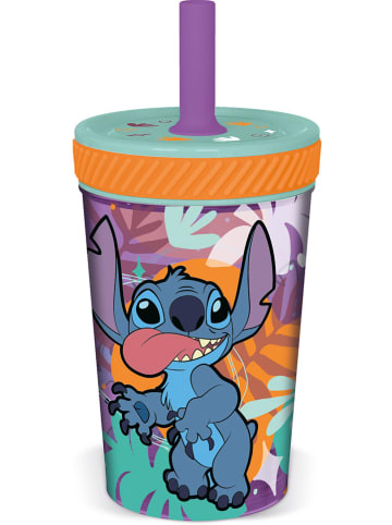 Stor Trinkflasche "Stitch Aloha" in Bunt - 370 ml