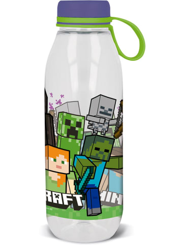 Stor Trinkflasche "Minecraft" in Bunt - 650 ml