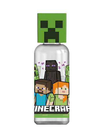 Stor 3D-Trinkflasche "Minecraft" in Grün - 560 ml