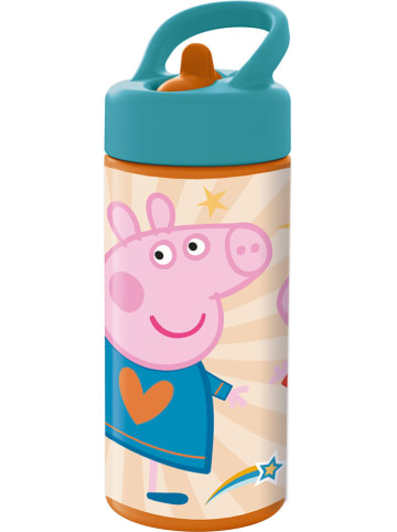 Stor Trinkflasche "Peppa Pig" in Bunt - 410 ml