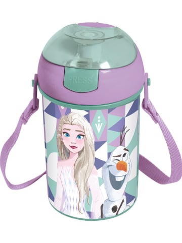 Stor Trinkflasche "Frozen Ice Magic" in Bunt - 450 ml