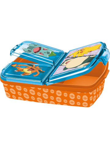 Stor Lunchbox "Pokemon" in Orange/ Blau