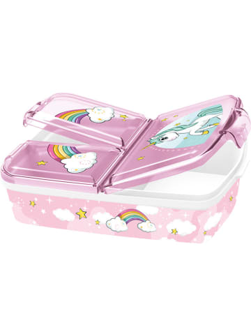 Stor Lunchbox "Unicorn Range" in Rosa/ Bunt