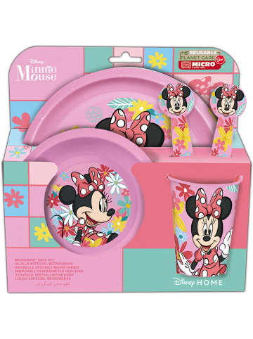 Stor 5tlg. Geschirr-Set "Minnie Mouse" in Pink/ Bunt