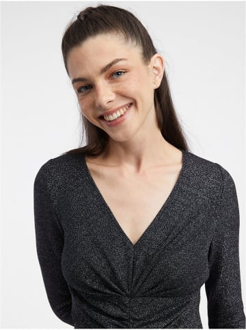 orsay Bluzka-body w kolorze czarnym