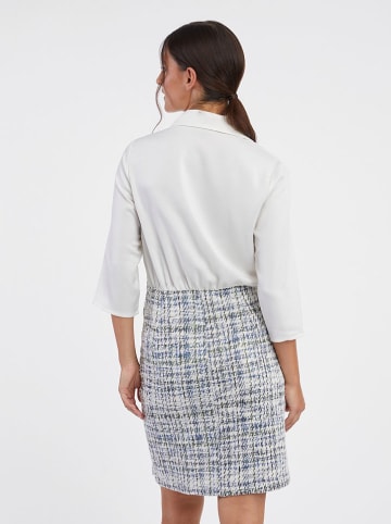 orsay Kleid in Weiß/ Blau