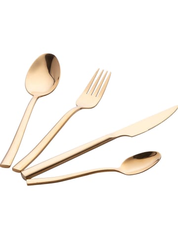 Villa d´Este 24tlg. Besteckset in Gold