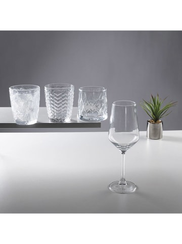 Villa d´Este 6-delige set: glazen "Pagoda" - 370 ml