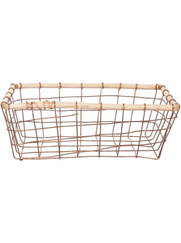 Villa d´Este Broodmand "La Cucina" koperkleurig/naturel - (B)25 x (H)16 x (D)10 cm