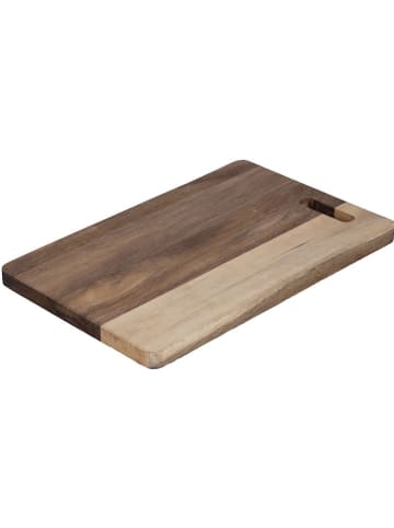 Villa d´Este Schneidebrett in Braun - (B)28 x (H)18 x (T)1,5 cm