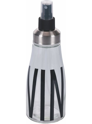 Villa d´Este Dozownik do octu "Big is more" w kolorze czarnym z rozpylaczem - 300 ml