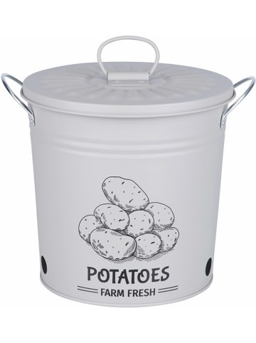 Villa d´Este Voorraadpot "Potato" wit - 5,8 l