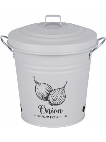 Villa d´Este Vorratsdose "Onion" in Grau - 2,2 l