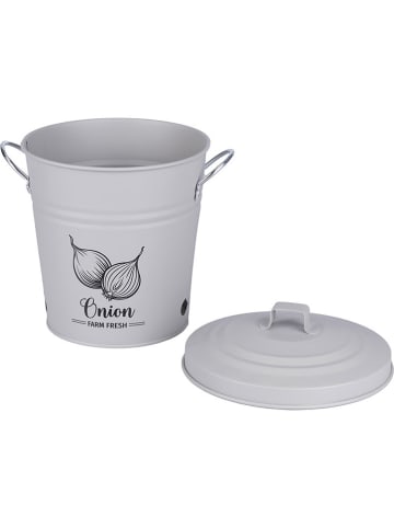 Villa d´Este Vorratsdose "Onion" in Grau - 2,2 l