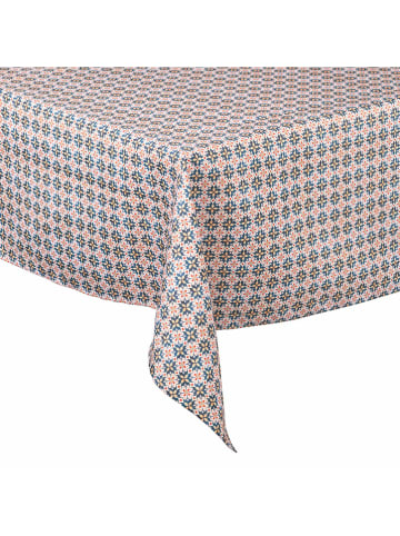 Villa d´Este Obrus "Valladolid" w kolorze beżowo-granatowo-czerwonym - 180 x 140 cm