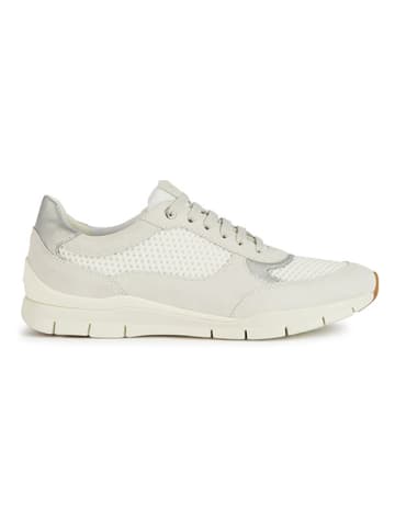 Geox Leder-Sneakers "Sukie" in Creme