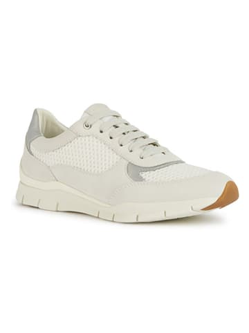 Geox Leder-Sneakers "Sukie" in Creme