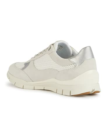 Geox Leder-Sneakers "Sukie" in Creme