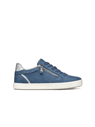 Geox Sneakersy "Blomiee" w kolorze niebiesko-srebrnym