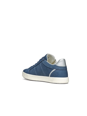 Geox Sneakers "Blomiee" in Blau/ Silber